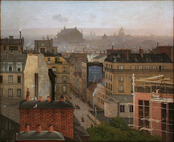 Antonin Chittussi Paris as Viewed from Montmartre